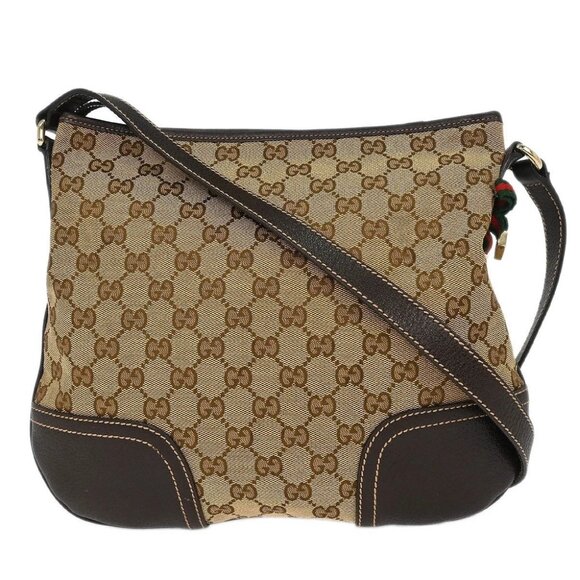 Gucci Beige Sherry GG Shoulder Bag 204939 - Picture 1 of 11